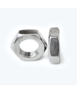 Hexagon thin nuts DIN 936 UNI 5589