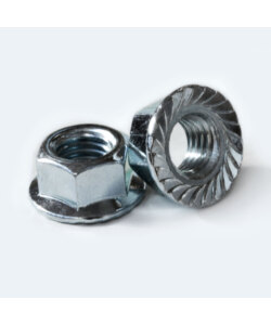 Hexagon locking nuts with flange DIN 6923 ISO 4161