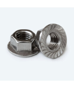 Hexagon locking nuts with flange DIN 6923 ISO 4161