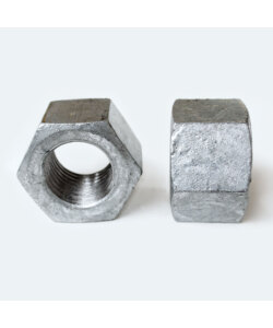 High hexagon nuts hot dip galvanized oversized UNI 5587