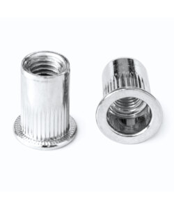 Round blind rivet nuts closed-end cylindrical head - Short type