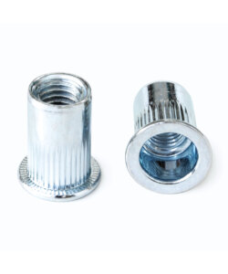 Round blind rivet nuts closed-end cylindrical head - Short type