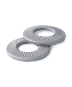 Conical Spring washers, serrated