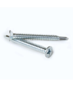 Drilling screws with tapping screw thread countersunk head and cross recess DIN 7504 P UNI 8119