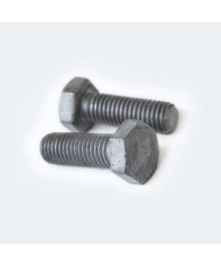 Hexagon head bolts full thread hot dip galvanized oversized DIN 933 UNI 5739