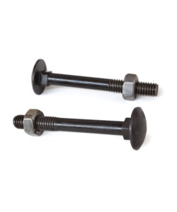 Cup head square neck bolts with nuts DIN 603 UNI 5732 ISO 8677