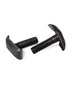 Screw clamp with a large rounded head DIN 25193